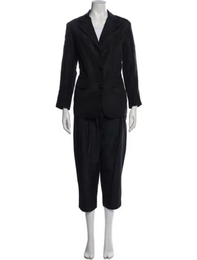Pre-owned No.6 Pantsuit In Black