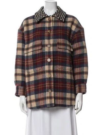Pre-owned No.6 Plaid Print Jacket