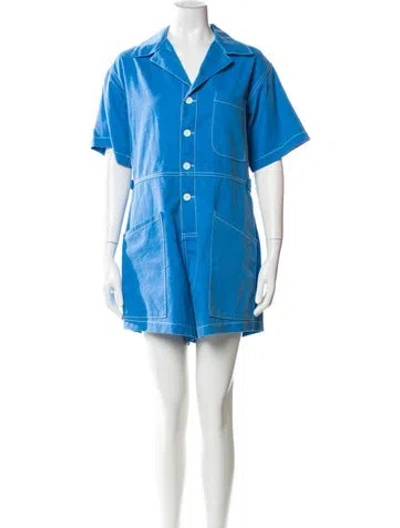 Pre-owned No.6 Romper In Blue