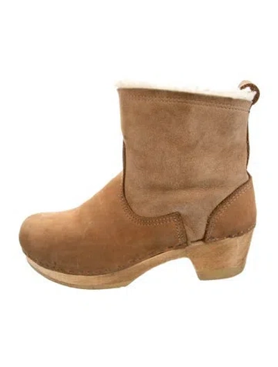 Pre-owned No.6 Suede Boots In Brown