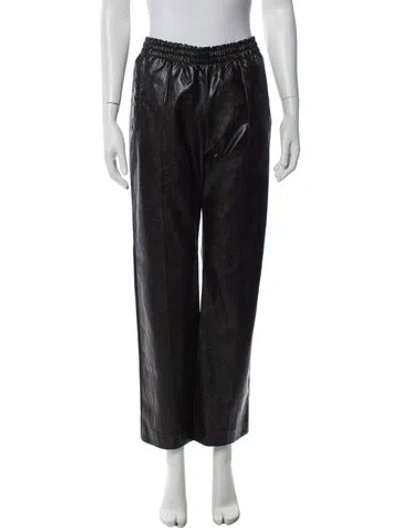 Pre-owned No.6 Wide Leg Pants In Black