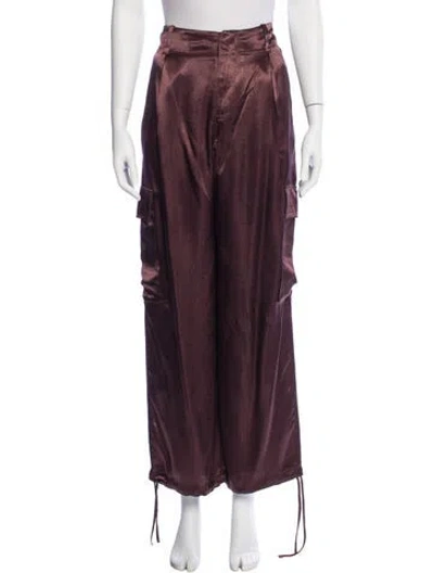 Pre-owned No.6 Wide Leg Pants In Purple