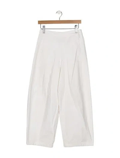 Pre-owned No.6 Wide Leg Pants In White