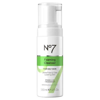 No7 Beauty Foaming Cleanser In Transparent