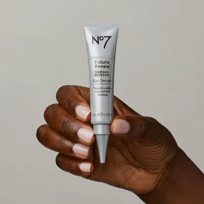 No7 Beauty Future Renew Damage Reversal Eye Serum, 15ml In Silver