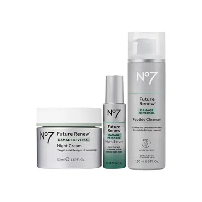 No7 Beauty Future Renew™ Damage Reversal Night Collection In Gray