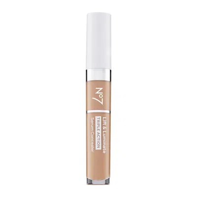 No7 Beauty Lift & Luminate Triple Action Serum Concealer - 6 Medium In Transparent