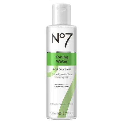 No7 Beauty Toning Water In Transparent