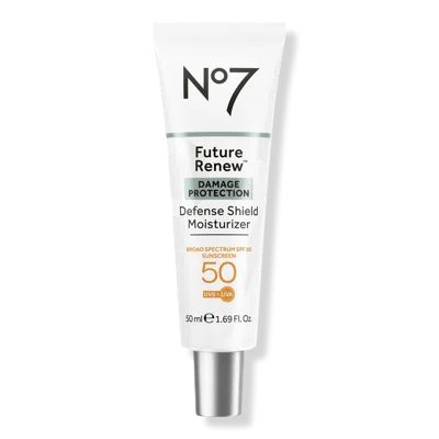 No7 Future Renew Damage Protection Defense Shield Moisturizer Spf50