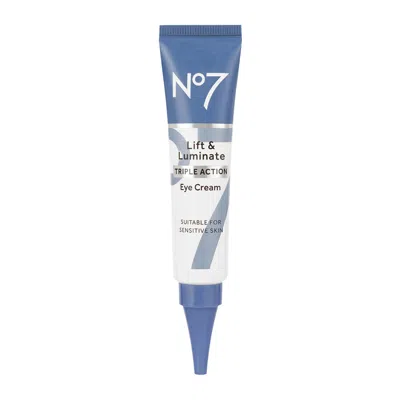 No7 Lift And Luminate Eye Cream In White