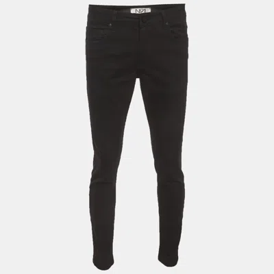 Pre-owned No.91 Black Denim Flawless Slim Jeans M/waist 32"