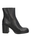 Noa A. Woman Ankle Boots Black Size 7 Calfskin