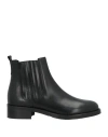 Noa A. Woman Ankle Boots Black Size 7 Leather