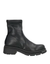 Noa A. Woman Ankle Boots Black Size 7 Textile Fibers