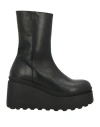 Noa A. Woman Ankle Boots Black Size 8 Leather