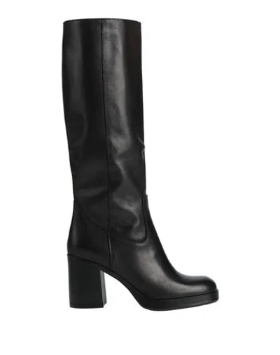 Noa A. Woman Boot Black Size 8 Calfskin