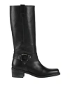 Noa A. Woman Boot Black Size 8 Calfskin In Black