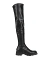 Noa A. Woman Boot Black Size 8 Textile Fibers