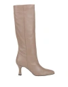 Noa A. Woman Boot Taupe Size 6 Leather