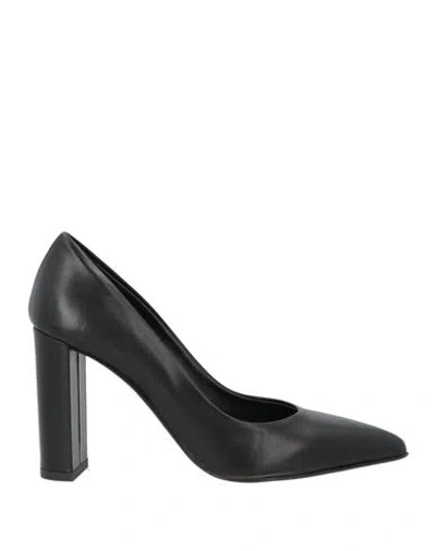 Noa A. Woman Pumps Black Size 8 Leather