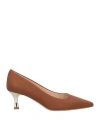 Noa A. Woman Pumps Tan Size 8 Leather