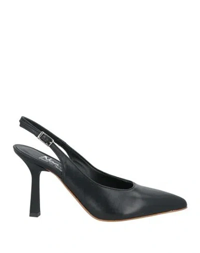 Noa A. Woman Pumps Black Size 7 Leather