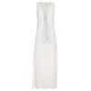 Noa Collective Women's Florence Cover-up In White In White