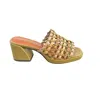 Noa Harmon - Multi Kaki Slippers 9712/0m33