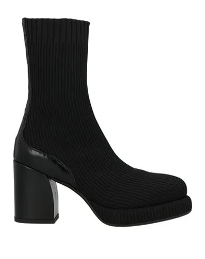 Noa Harmon Woman Ankle Boots Black Size 10 Textile Fibers
