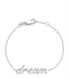 Noa Mini White Gold And Diamond Dreams Bracelet In White