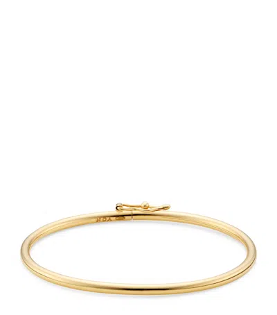 Noa Mini Kids' Yellow Gold D'oro Baby Bangle