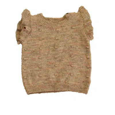Pre-owned Noa Noa Kids' Girls Mauve Sweater In Purple