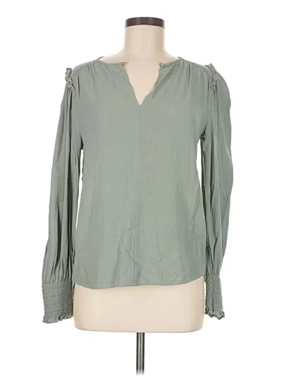 Pre-owned Noa Noa Long Sleeve Blouse In Green