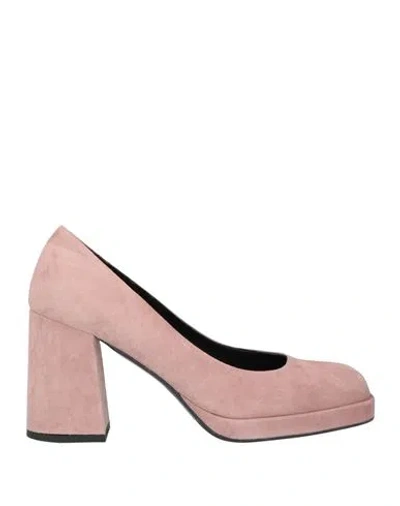 Noa Woman Pumps Pastel Pink Size 5 Leather