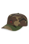 Noah Anchor Logo-embroidered Camouflage-print Cotton-twill Baseball Cap In Camo