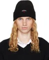 Noah Core Logo Beanie In Black