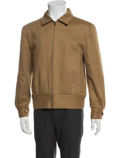 Pre-owned Noah Bomber Jacket In Brown