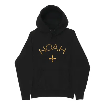 Noah Cheetah Core Logo Hoodie 'black'