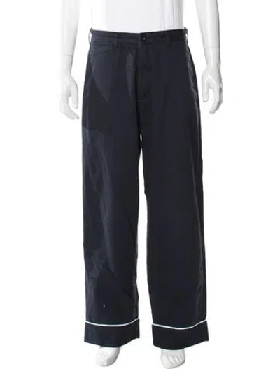Pre-owned Noah Chinos In Blue
