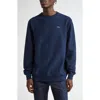 Noah Classic Cotton Crewneck Sweatshirt In Black