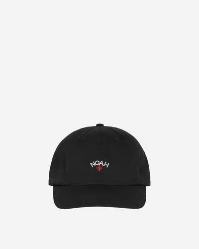 Noah Core Logo 6-panel Cap In Black