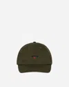 Noah Khaki Classic Core Logo 6-panel Cap In Green