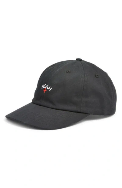 Noah Core Logo Baseball Cap In Black