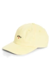 Noah Core Logo Embroidered 6-panel Adjustable Baseball Cap In Brown
