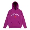 Noah Core Logo Hoodie 'magenta'