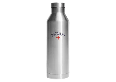 Pre-owned Noah Core Logo Mizu Bottle In Silver