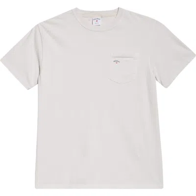 Noah Core Logo Pocket Tee In Light Pink