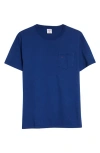 Noah Core Logo Pocket T-shirt In Blue