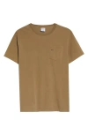 Noah Core Logo Pocket T-shirt In Brown