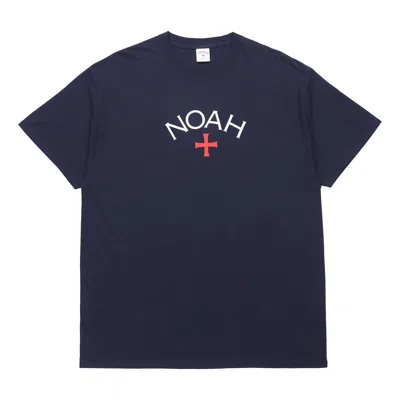 Noah Core Logo T-shirt 'navy'